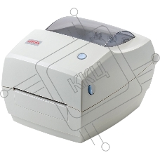 Принтер этикеток термотрансферный Атол ТТ42 203 dpi, 127 мм/сек, USB, RS-232, Ethernet, серый