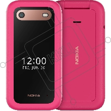 Мобильный телефон Nokia 2660 TA-1469 DS Pop розовый