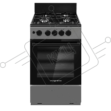 Плита газовая Maunfeld MGC50GEGR08 серый, конфорок 4 шт, духовка 59 л, 50 см x 88 см x 65 см
