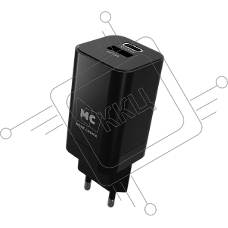 Зарядное устройство MORE CHOICE (4620202555786) NC85a 1USB+1Type-C 3.0A PD 20W+QC3.0 Type-C Type-C, черный
