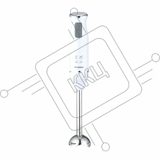 Блендер Sakura SA-6265W 800 Вт, погружн DC мотор стальн.насадка