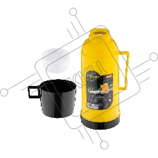 Термос в пластиковом корпусе со стеклянной колбой MALLONY CALOROSO, 0,6 л (106034)