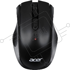 Мышь беспроводная Acer OMR030 черный, 1600 dpi, радиоканал, USB, кнопки - 4