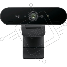 Камера Web Logitech BRIO черный 13Mpix (4096x2160) USB3.0 с микрофоном (960-001725)