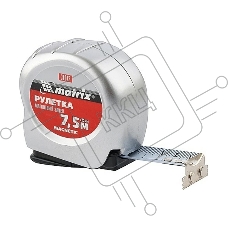 Рулетка MATRIX Magnetic, 7,5 м х 25 мм, магнитный зацеп 31012