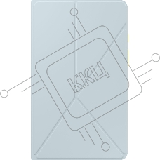 Чехол Samsung для Samsung Galaxy Tab A9 Book Cover поликарбонат голубой (EF-BX110TLEGRU)