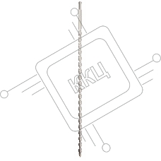 Бур Hilberg S12460 по бетону Д=12 мм Дл=460 мм для дрелей/перфораторов