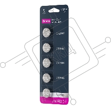 Литиевые батарейки OLMIO CR2016 05 (5 шт в блистере)