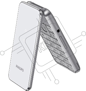 Мобильный телефон Philips E2601 Xenium серебристый раскладной 2.4