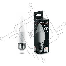 Лампа светодиодная FERON PRO LB-1307 (38056) свеча E27 7.5W 2700K
