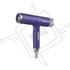 Фен Sakura SA-4051V 1600Вт 3реж хол.сушка LED подсветка