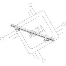 Серебряный светильник TS6-L2W-sr