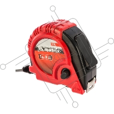 Рулетка MATRIX Rubber, 3 м х 16 мм, обрезиненный корпус 31003