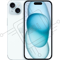 Смартфон Apple iPhone 15, 6/128Gb, голубой