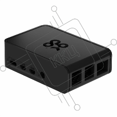 Корпус Raspberry Pi 4 Model B Official Case Okdo Slide Series, Black, BULK, для Raspberry Pi 4 Model B  (187-3796)(ASM-1900138-21)