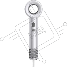 Фен Centek CT-2272 Перламутр