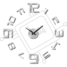 Часы настенные Atlantis MP03 silver