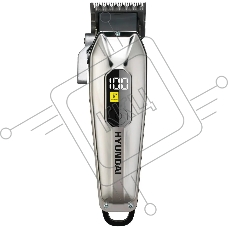 Машинка для стрижки Hyundai H-HC7110 черный/черный 5Вт (насадок в компл:6шт)