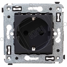 Розетка DKC Avanti 4412003 2P+E со шторками, 