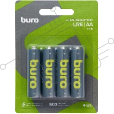 Батарея Buro Alkaline LR6 AA 2900mAh (20шт) коробка