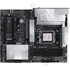 Материнская плата MSI PRO X870E-P WIFI, AM5, AMD X870E, 4xDDR5, 4xSATA, 3xM.2, 1xPCIe 5.0 x16, 1xPCIe 4.0 x4, 1xPCIe 3.0 x1, 1xHDMI, 1x5Gb LAN, Wi-Fi 7, Bluetooth 5.4, 1xUSB-C 20Gbps, 1xThunderbolt 4, 2xUSB-A 10Gbps, 2xUSB-A 5Gbps, 4xUSB-A 2.0, 3x3.5 мм, 