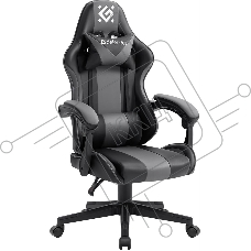 Кресло игровое DEFENDER (64479) Cosmic черный/серый, класс 4, PU