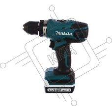 Дрель-шуруповерт Makita DF347DWE Дрель ак,{14.4В,2х1.5Ач Li-ion,БЗП-10мм,0-400\0-1400об\м,30\15Нм,1.4кг,чем,G-серия}