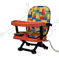 Стульчик для кормления BQ BCH012 LEGO. Стульчик-бустер BQ BCH012. Гипоалергенные безопасные материалы/Съемный чехол из экокожи. Удобный, устойчив к загрязнению и легко моется/Съемная столешница/Безопасность малыша: устойчивая конструкция, нескользящие нож