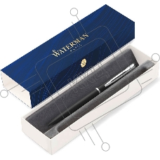 Ручка шариковая Waterman Graduate Allure (CW2068192) LaqBlack CT, M, синие чернила, подарочная коробка
