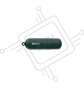 Накопитель USB Flash 64Gb Silicon Power Lux Mini 320, USB 2.0, Green