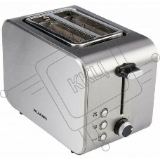 Тостер Willmark WTS-9817S (850 Вт.,7 степ.обжар.,2 отд,поддон для крошек, разморозка, центр. тостов)