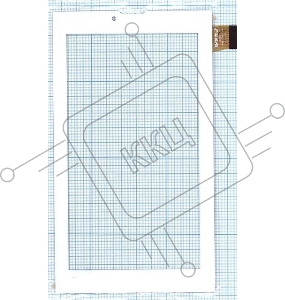 Сенсорное стекло (тачскрин) WJ851-FPC V1.0, белое