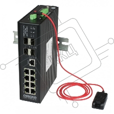 Коммутатор Osnovo SW-80804/ILS SW-80804/ILS(PORT 90W,300W) управляемый