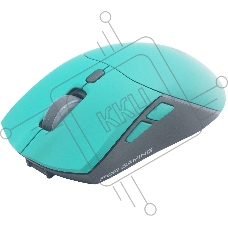 Мышь беспроводная/проводная Raskat MG009WR зеленый, 5000 dpi, радиоканал, USB, кнопки - 7