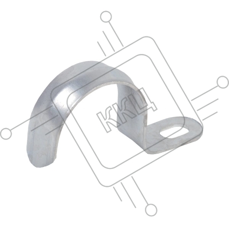 Скоба металл.однолапковая d16-17мм Iek CMAT10-16-100