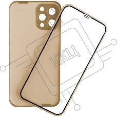 Чехол (клип-кейс) GRESSO Smart Slim 360, для Apple iPhone 13 Pro, золотистый [gr17smt499]