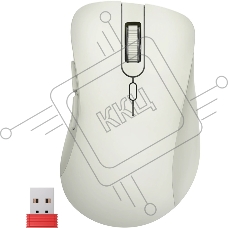 Мышь беспроводная Defender Dana MB-266 светло-серый, 3200 dpi, радиоканал, Bluetooth, USB, кнопки - 6