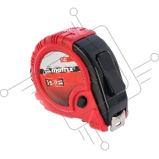 Рулетка MATRIX Rubber, 5 м х 19 мм, обрезиненный корпус 31002
