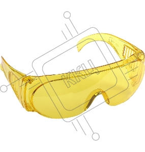 Желтые, очки защитные открытого типа, с боковой вентиляцией STAYER MASTER