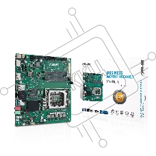 Материнская плата ASUS Pro H610T-CSM, LGA 1700, Intel H610, 2xDDR5, 2xSATA, 1xM.2, 1xPCIe x1, 1xHDMI, 1xDP, 1x 1Gb LAN, 2xUSB-A 2.0, 2xUSB-A 3.2 Gen 2, 2x3.5 мм, 7.1, Thin Mini-ITX
