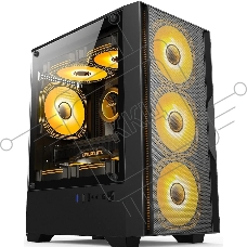 Компьютерный корпус Accord ACC-ZCU1B черный без БП mATX 3x120mm 1xUSB3.0 1xUSB3.1 audio