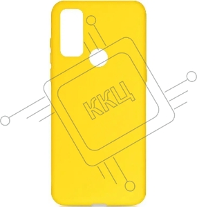 Чехол (клип-кейс) DF tcCase-02, для TCL 20 SE, желтый [tccase-02 (yellow)]