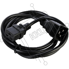 Шнур питания NTSS NTSS-PC19201 C19-C20 проводник.:3x1мм2 1.8м 220/250В 10А черный