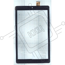 Сенсорное стекло (тачскрин) RP-275A-8.0-FPC-A2, черное