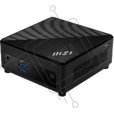 Неттоп MSI Cubi 5 12M-013RU i5 1235U (1.3) 16Gb SSD512Gb Iris Xe Windows 11 Professional 2.5xGbitEth+1xGbitEth WiFi BT 65W черный (9S6-B0A811-298)