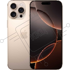 Смартфон Apple iPhone 16 Pro Max, 8/256Gb, бежевый титан