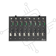Контроллер MIDI [110205A2023] Icon [P1-X] USB MIDI DAW контроллер, модуль расширения для P1-M до 16, 32 и 64 каналов, ARM-чип Cortex-M7 500 МГц, 8 сенсорных фейдеров, 8 двухфункциональных энкодеров, LED-индикаторы, кнопки с подсветкой для управления кана