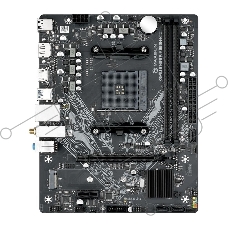 Материнская плата Maxsun MS-Challenger A520M-K WIFI, AM4, AMD A520, 2xDDR4, 3xSATA, 2xM.2, 1xPCIe 3.0 x16, 1xPCIe 3.0 x1, 1xDP, 1xHDMI, 1x1Gb LAN, Wi-Fi 5, Bluetooth 4.2, 2xUSB-A 5Gbps, 4xUSB-A 2.0, 2x3.5 мм, 5.1, mATX