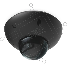 Купольная камера 4K PoE Ubiquiti UniFi Protect Camera G6 Dome Black с ночным видением, интеллектуальным распознаванием и прочным антивандальным корпусом.