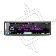 Автомагнитола AURA INDIGO-878DSP, 1 DIN, Bluetooth, USB Type-A, пульт ДУ
